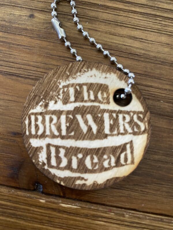 Brewers bread key chain